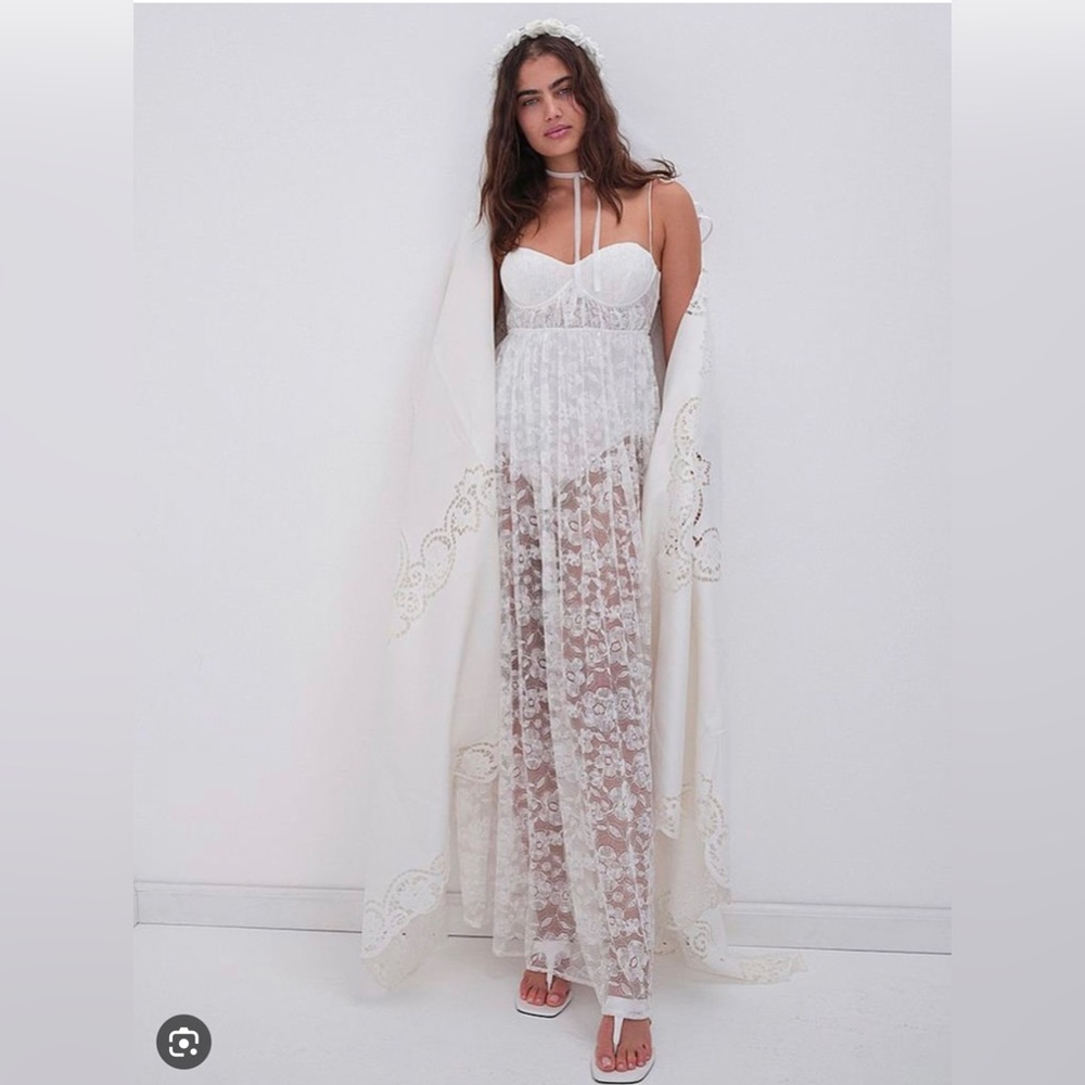 For love and lemons Lorena Maxi dress NWT
